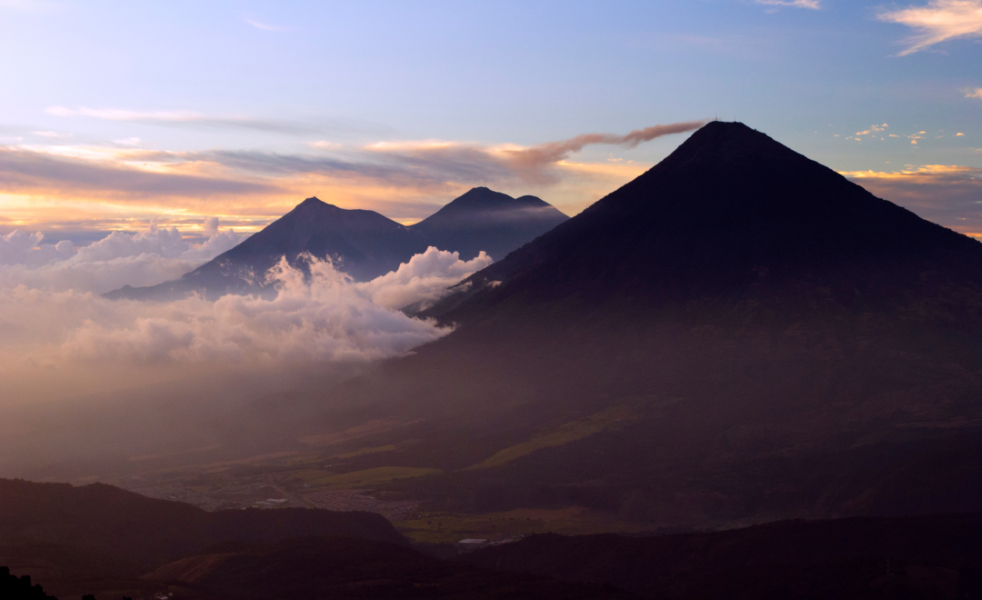 El reto de los volcanes en Guatemala #HastaLaCima