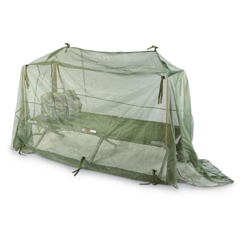 Mosquitero Personal U.S ARMY color Verde Olivo (usado)