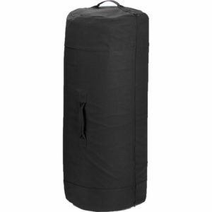 Military Zipper Duflle Bags Rothco Negro 25X42