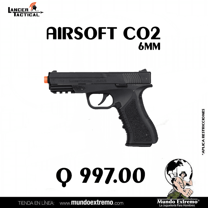 Defender LTX de co2 Airsoft - Mundo Extremo