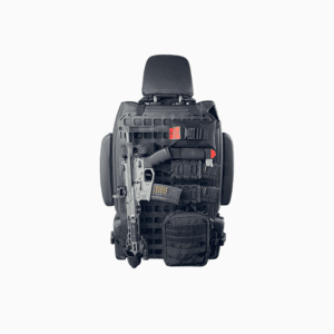 Organizador de armas para asiento trasero del carro