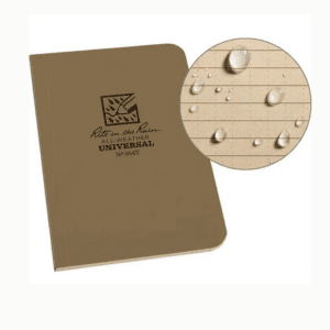 Libreta impermeable  para todo tio de clima