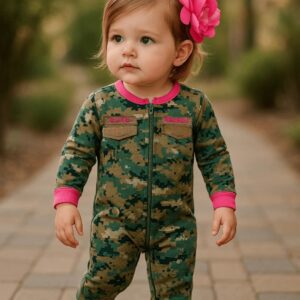 Bebe, mameluco pixelado-fucsia